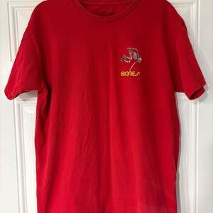 Vintage Powell Peralta Bones Ripper Red T-shirt
